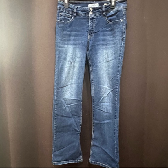 Angels Forever Young Jeans, Curvy Bootcut, Size 8 - Picture 1 of 10